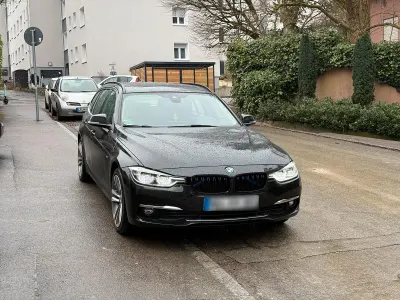 Gebraucht BMW 320 Luxury Line 190 PS (139 kW) 2017 Schwarz Kombi