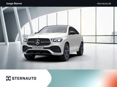 Gebraucht Mercedes GLE350 AMG line 333 PS (244 kW) 2023 Manufaktur diamantweiß bright SUV