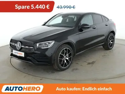 Gebraucht Mercedes GLC400d AMG line 330 PS (242 kW) 2021 Obsidianschwarz SUV