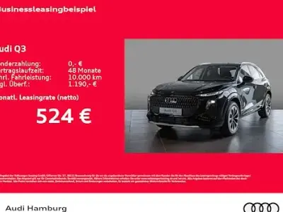 Neu Audi Q3 Ambiente 150 PS (110 kW) 2026 Schwarz SUV
