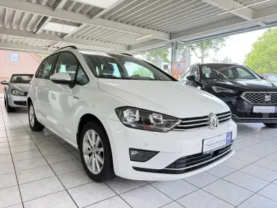 Gebraucht VW Golf Sportsvan 125 PS (91 kW) 2015 Weiß Van / Kleinbus
