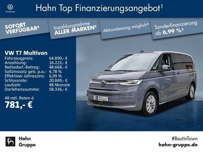 gebraucht VW Multivan T7Life 2.0 TSI 150 kW KLIMA…