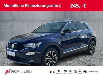 Second-hand VW T-Roc IQ Drive 116 CP (85 kW) 2020 Albastru SUV