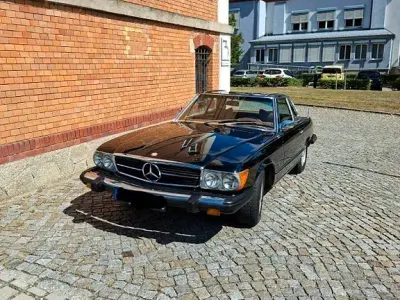 Gebraucht Mercedes SL450 224 PS (164 kW) 1975 Schwarz Cabrio