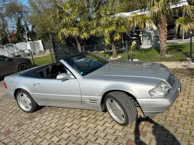 Gebraucht Mercedes SL320 224 PS (164 kW) 1999 Silber Cabrio