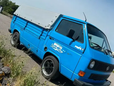 Gebraucht VW T3 95 PS (69 kW) 1987 Blau Van