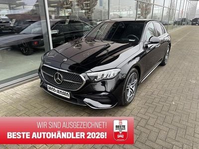Gebraucht Mercedes E220 AMG line 197 PS (144 kW) 2025 Obsidianschwarz metallic Limousine