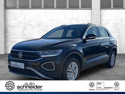 Schwarz Gebraucht 2022 VW T-Roc Life SUV | 22.390 € (Fairer Preis)