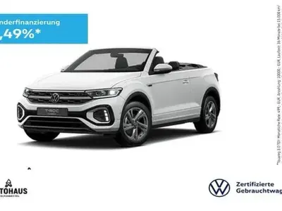 Używany VW T-Roc Cabriolet R-line 150 KM (110 kW) 2025 Biały Kabriolet