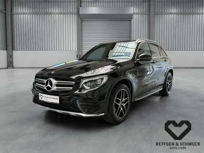 Gebraucht Mercedes GLC250 AMG 211 PS (155 kW) 2019 Obsidian schwarz (metallic) SUV