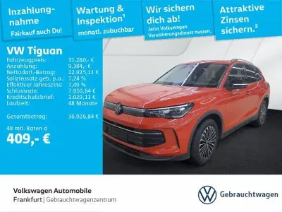 Gebraucht VW Tiguan Goal 131 PS (96 kW) 2025 Rot SUV