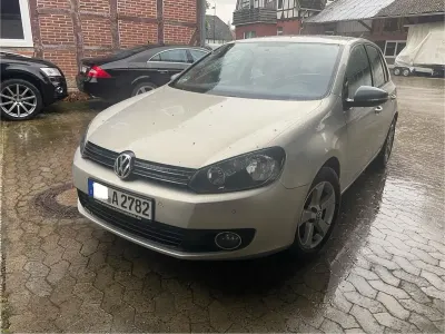 Gebraucht VW Golf VI S 122 PS (89 kW) 2009 Silber Kleinwagen