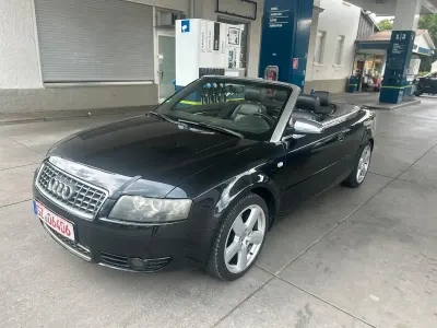 Gebraucht Audi A4 Cabriolet 170 PS (125 kW) 2003 Schwarz Cabrio