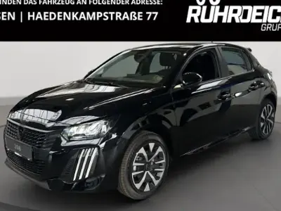 Neu Peugeot 208 Style 110 PS (80 kW) 2025 Schwarz Kleinwagen
