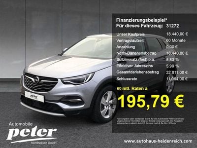 Gebraucht Opel Grandland X Innovation 131 PS (96 kW) 2021 Grau SUV