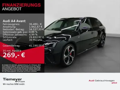 Używany Audi A4 S-Line 204 KM (150 kW) 2025 Czarny Kombi