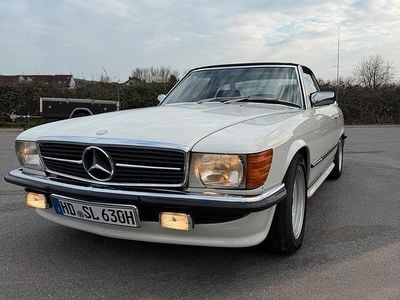 Gebraucht Mercedes SL450 218 PS (160 kW) 1979 Weiß Cabrio