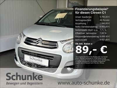 gebraucht Citroën C1 Feel 1.0 VTi PDC hinten Bluetooth Mirror Link DAB Notbremsass.