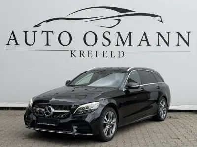 Gebraucht Mercedes C300e AMG line 194 PS (142 kW) 2021 Schwarz  unilack Kombi