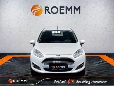 Usado Ford Fiesta Titanium 125 HP (91 kW) 2014 Branco Citadino