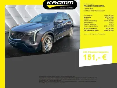 Gebraucht Cadillac XT4 230 PS (169 kW) 2021 Grau SUV