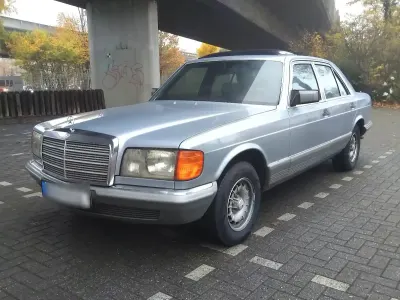Gebraucht Mercedes 380 SE 218 PS (160 kW) 1980 Silber Limousine