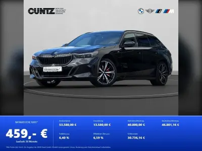 Gebraucht BMW 520 M Sport 197 PS (144 kW) 2024 Saphirschwarz Kombi