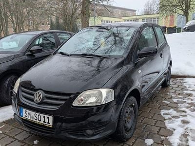 Gebraucht VW Fox Style 54 PS (39 kW) 2010 Schwarz Kleinwagen