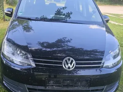 Gebraucht VW Sharan 150 PS (110 kW) 2016 Schwarz Van / Kleinbus