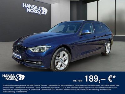 Begagnad BMW 320 Sport Line 190 HK (139 kW) 2019 Blå Kombi