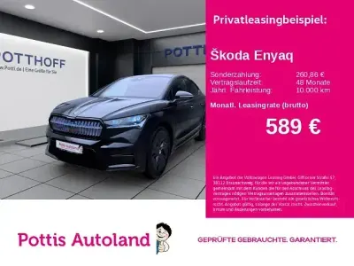 Gebraucht Skoda Enyaq iV Suite 250 kW (340 PS) 2023 Schwarzmagic perleffekt SUV
