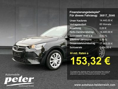 Gebraucht Opel Corsa-e Edition 100 kW (136 PS) 2022 Schwarz Kleinwagen