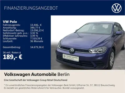 Gebraucht VW Polo Life 95 PS (69 kW) 2022 Violet Kleinwagen