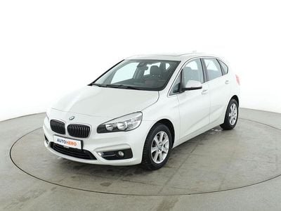 Gebraucht BMW 218 Active Tourer Luxury Line 150 PS (110 kW) 2015 Weiß Van / Kleinbus