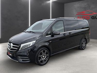 Schwarz Gebraucht 2017 Mercedes V250 AMG line Van / Kleinbus | 40.999 € (Etwas zu teuer)