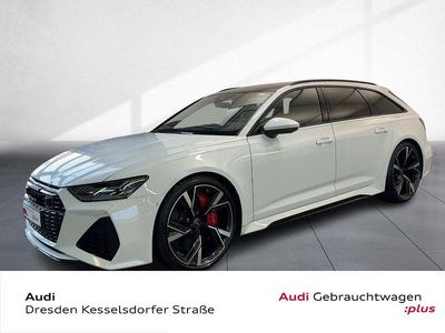 Gebraucht Audi RS6 Ambiente 600 PS (441 kW) 2022 Gletscherweiß metallic Kombi