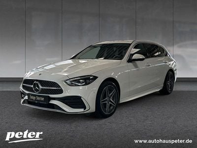 Unilack polarweiß Gebraucht 2024 Mercedes C300e AMG Kombi | 41.610 € (Fairer Preis)