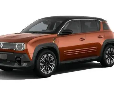 Neu Renault 4 E-Tech Iconic 110 kW (150 PS) 2026 Braun metallic SUV