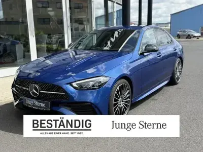 Gebraucht Mercedes C180 AMG 170 PS (125 kW) 2025 Lack spektralblau (metallic) Limousine