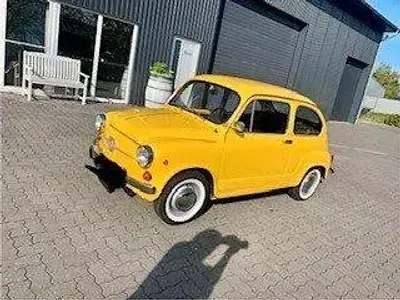 Gebraucht Fiat 600D 23 PS (16 kW) 1971 Gelb Kleinwagen