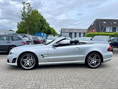 Usata Mercedes SL63 AMG AMG 525 CV (386 kW) 2009 Argento Cabrio