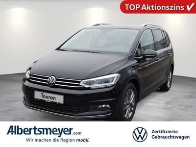 Schwarz Gebraucht 2024 VW Touran Highline Van / Kleinbus | 41.878 € (Teuer)
