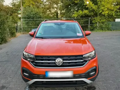 Gebraucht VW T-Cross 95 PS (69 kW) 2020 Orange SUV
