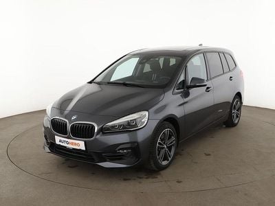 Gebraucht BMW 220 Gran Tourer Sport Line 192 PS (141 kW) 2019 Grau Van / Kleinbus