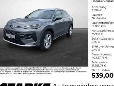 Neu VW T-Roc Cabriolet Life 150 PS (110 kW) 2026 Grau SUV