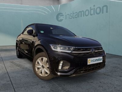 Gebraucht VW T-Roc Cabriolet R-line 150 PS (110 kW) 2024 Schwarz Cabrio