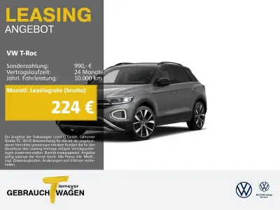 Gebraucht VW T-Roc Style 150 PS (110 kW) 2025 Grau SUV