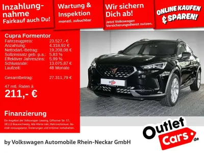 Gebraucht Cupra Formentor 204 PS (150 kW) 2023 Mitternachtsschwarz SUV