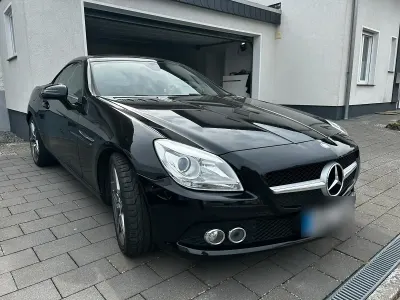 Gebraucht Mercedes SLK200 184 PS (135 kW) 2011 Schwarz Cabrio