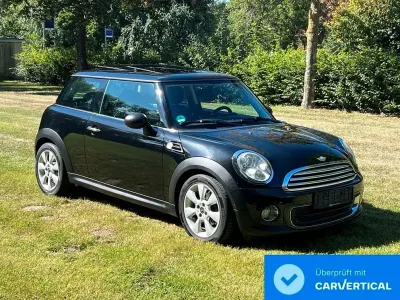 Gebraucht Mini ONE 98 PS (72 kW) 2010 Schwarz Kleinwagen